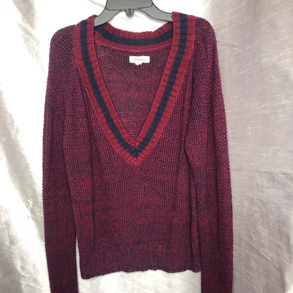 JJ Beans V neck sweater
